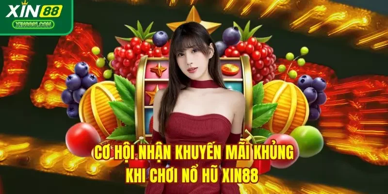 Cơ hội nhận khuyến mãi khủng khi chơi nổ hũ XIN88 